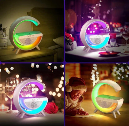 G-SHAPED LED BLUETOOTH SPEAKER