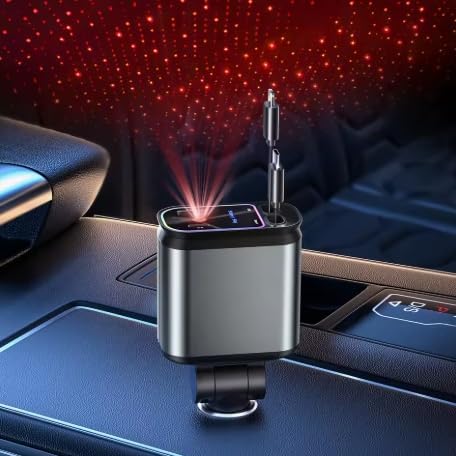 120 Volt Car Retractable Charger